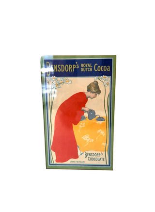 Framed Bensdorp's Royal Dutch Cocoa and Chocolate Picture
