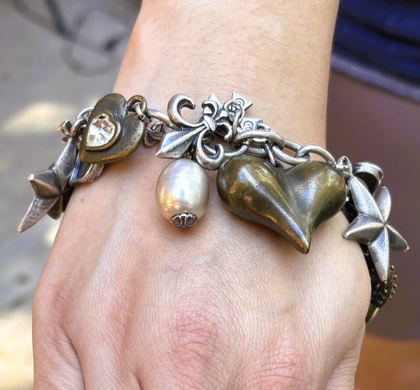 Heart Charm Bracelet