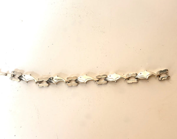 Bracelet - Silver 95 Dolphins
