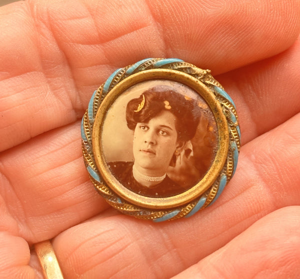 Brooch - Victorian Mourning
