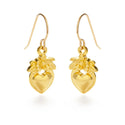 Folk Heart Earrings