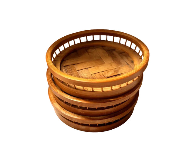 Coasters - Wood - Set of 3