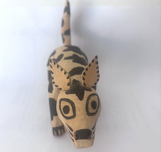 Figurine - Dog with Spots and Pointy Ears