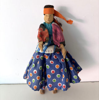 Doll -  Mexican Made of Wood