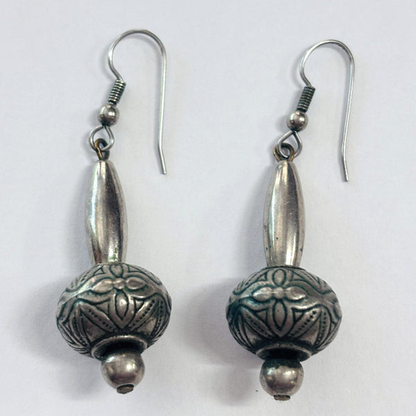 Earrings - Vintage Inspired Bali Style 925 Sterling Silver