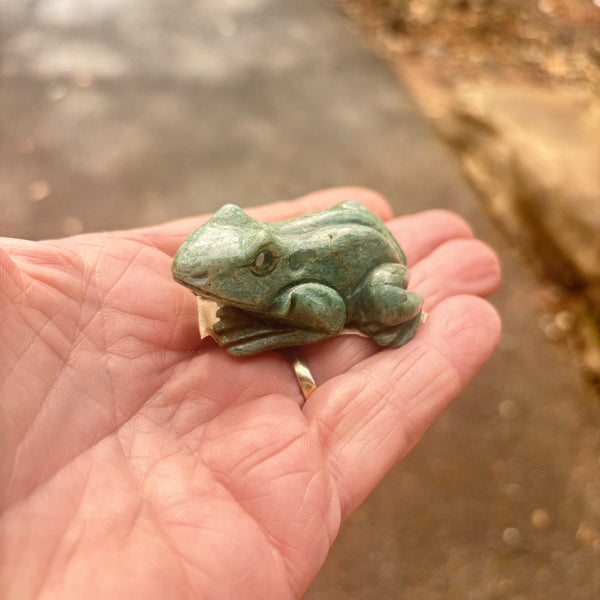 Frog - Carved Stone