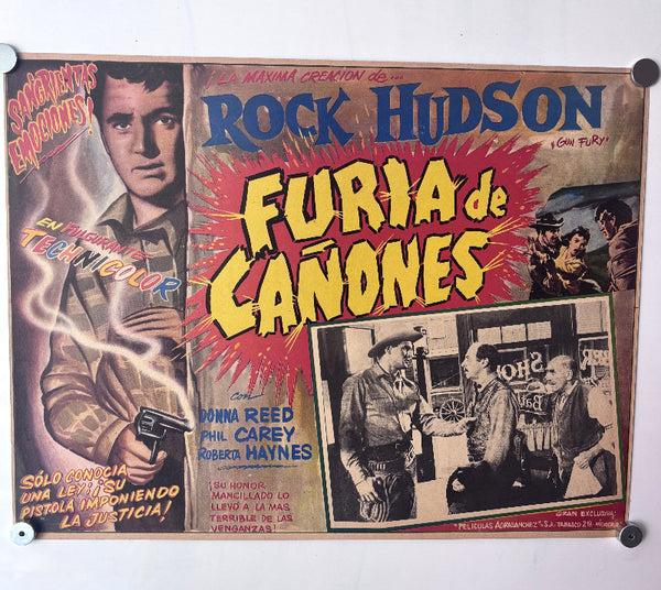 Lobby Card - Furia de Canones - "Gun Fury"