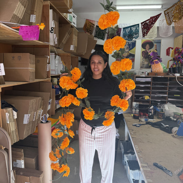 Marigold Garland - 2 Toned