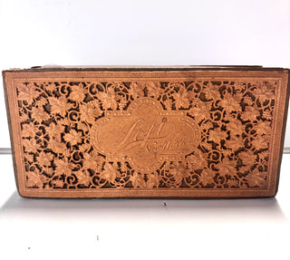 Hand Carved  box from Loft