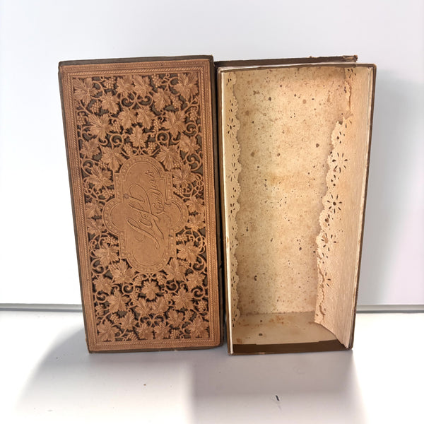 Hand Carved  box from Loft