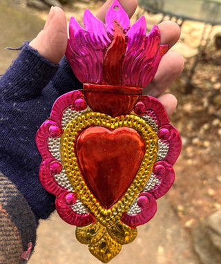Red Heart Milagro Ornament