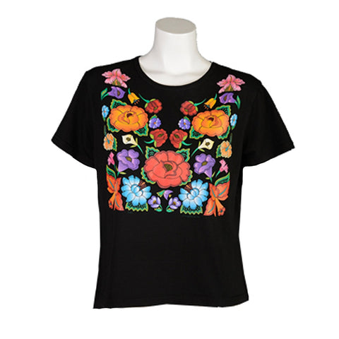 T Shirt - Frida Midnight Black