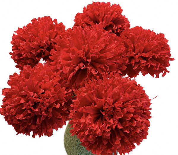 Marigolds - 6pk - Red - Cockcom's