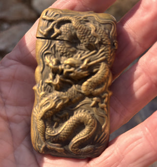 Match Safe - Metal Dragon