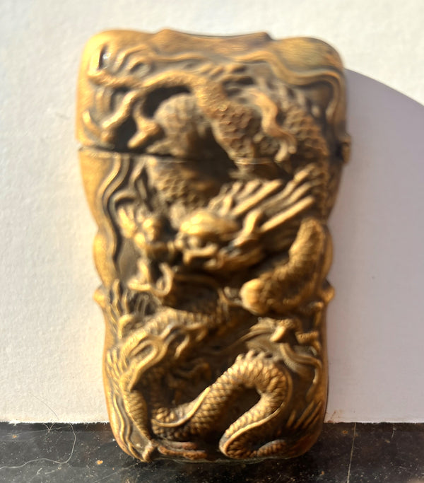 Match Safe - Metal Dragon