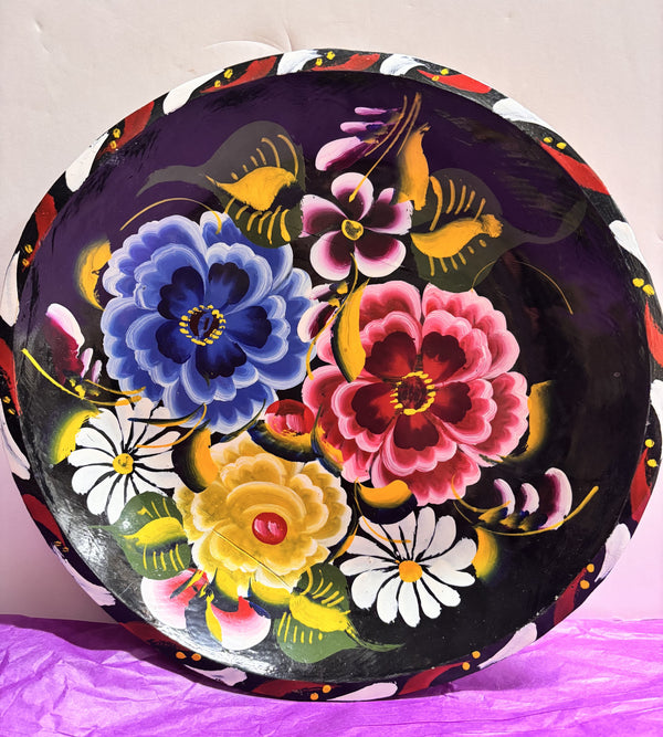 Hand Painted Batea Bowl