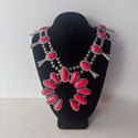 Necklace with Red Beads