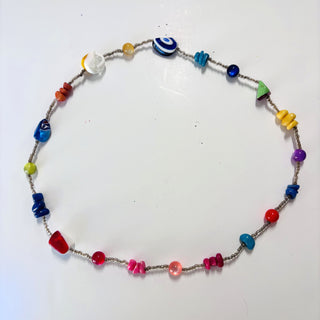 Necklace - With Colored Stone