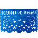 Hand Cut Paper Day of the Dead Papel Picado Banners - Medium