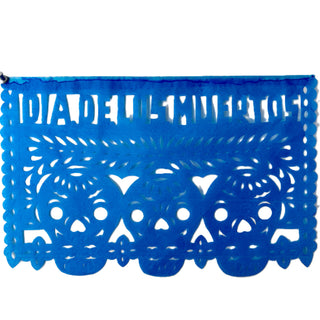 Hand Cut Paper Day of the Dead Papel Picado Banners - Medium