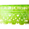 Hand Cut Paper Day of the Dead Papel Picado Banners - Medium