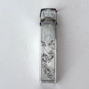 Perfume Bottle - Antique In Sterling Silver Case