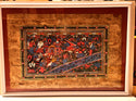 Picture - Amate Paper Village Scene