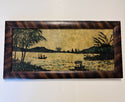 Picture - Silhouette - Dark Wood Frame