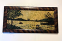 Picture - Silhouette - Dark Wood Frame