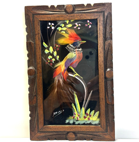 Feather Bird Picture Looking Right