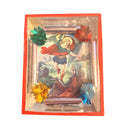 Picture - Red Framed with Saint Michael the Archangel