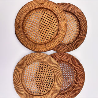 Woven Rattan - Plate Charger