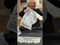 Large White Wedding Papel Picado Banner