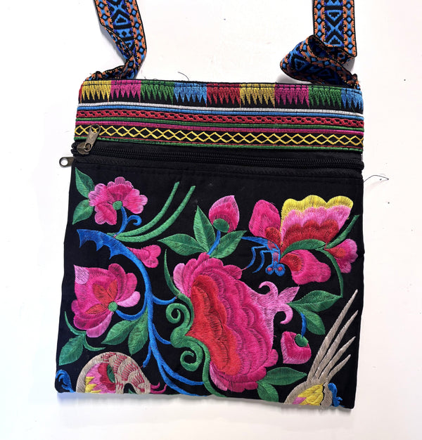 Purse - Hot Pink Peony