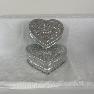 Heart Tin Boxes - Small - 2 pack