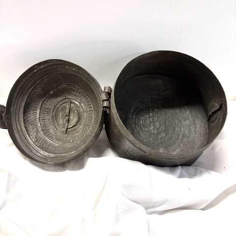 Copper Chippati Canister - 0