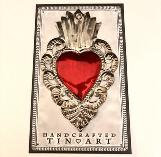 Tin Heart Ornament - Sedona