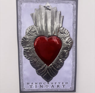 Tin Heart Ornament - Sedona