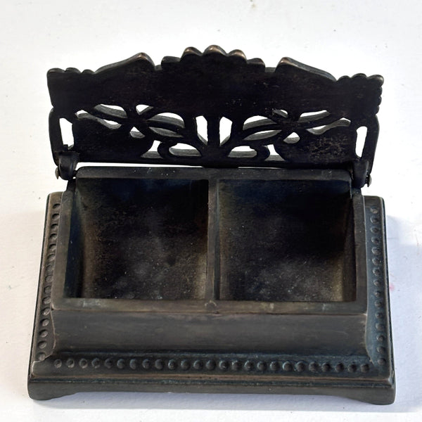 Box - Brass W/Sunflower on Top