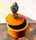 Box - Trinket - With A Black Crow on Top