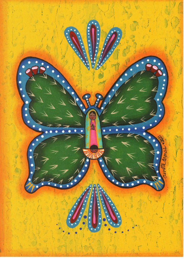 Note Card - Virgencita Mariposa