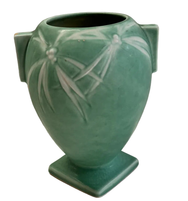 Vase - Roseville - Green