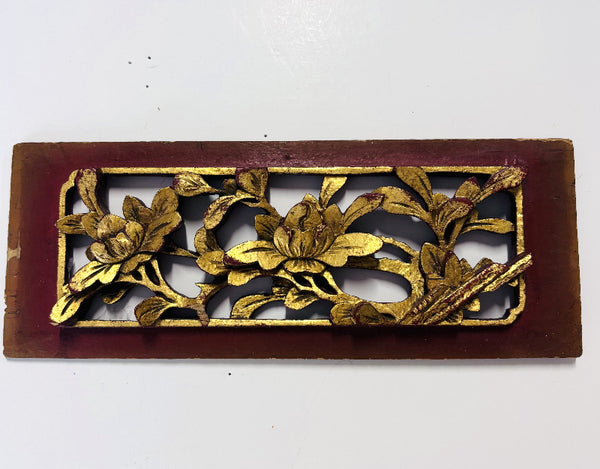 Vent - Wooden Chinese Temple Carving Panel