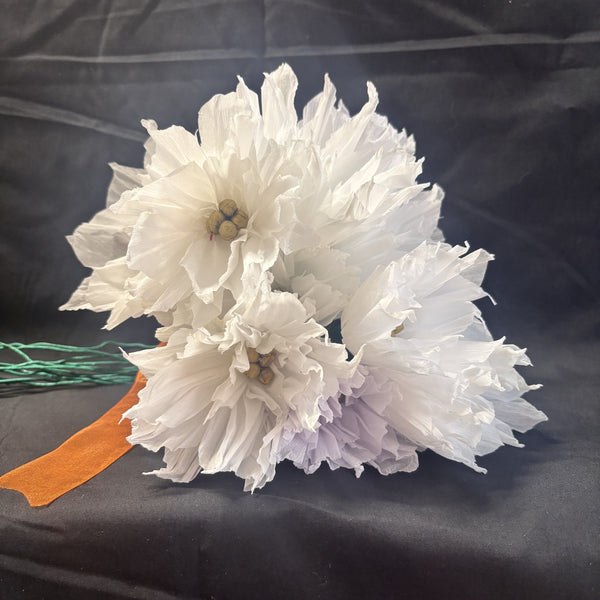 White Poinsettias - Dozen