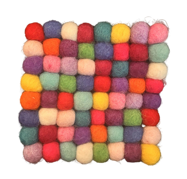 Handmade Felt Coaster - Square