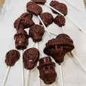 Catrina Chocolate Sugar Skull Lollipops Mold