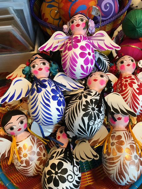 Angel with Otomi Dress Ornament