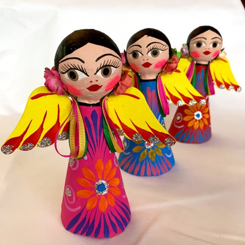 Angel with Cone Body Ornament