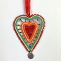 Beaded Heart Ornament