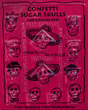 Confetti Sugar Skulls for Chocolates Mold